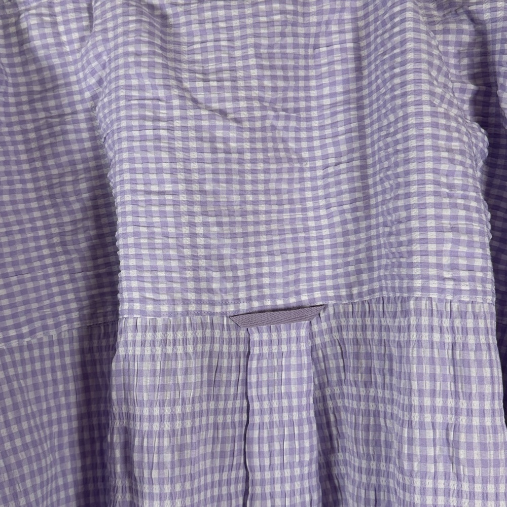 NWT Free People Intimately Cloud Ten Seersucker Pajama Shirt - Picture 7 of 7